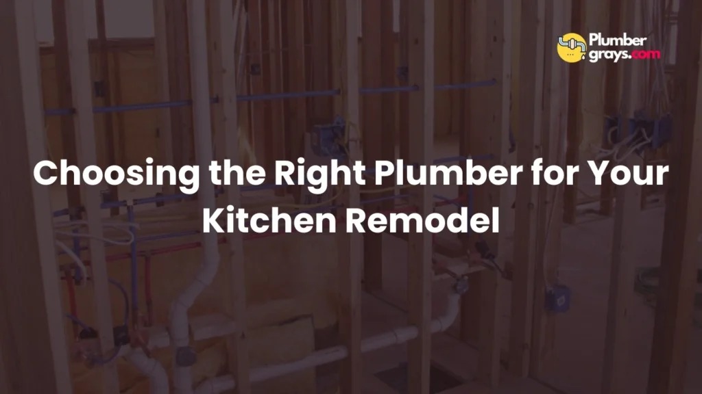 Choosing the Right Plumber for Your Kitchen Remodel